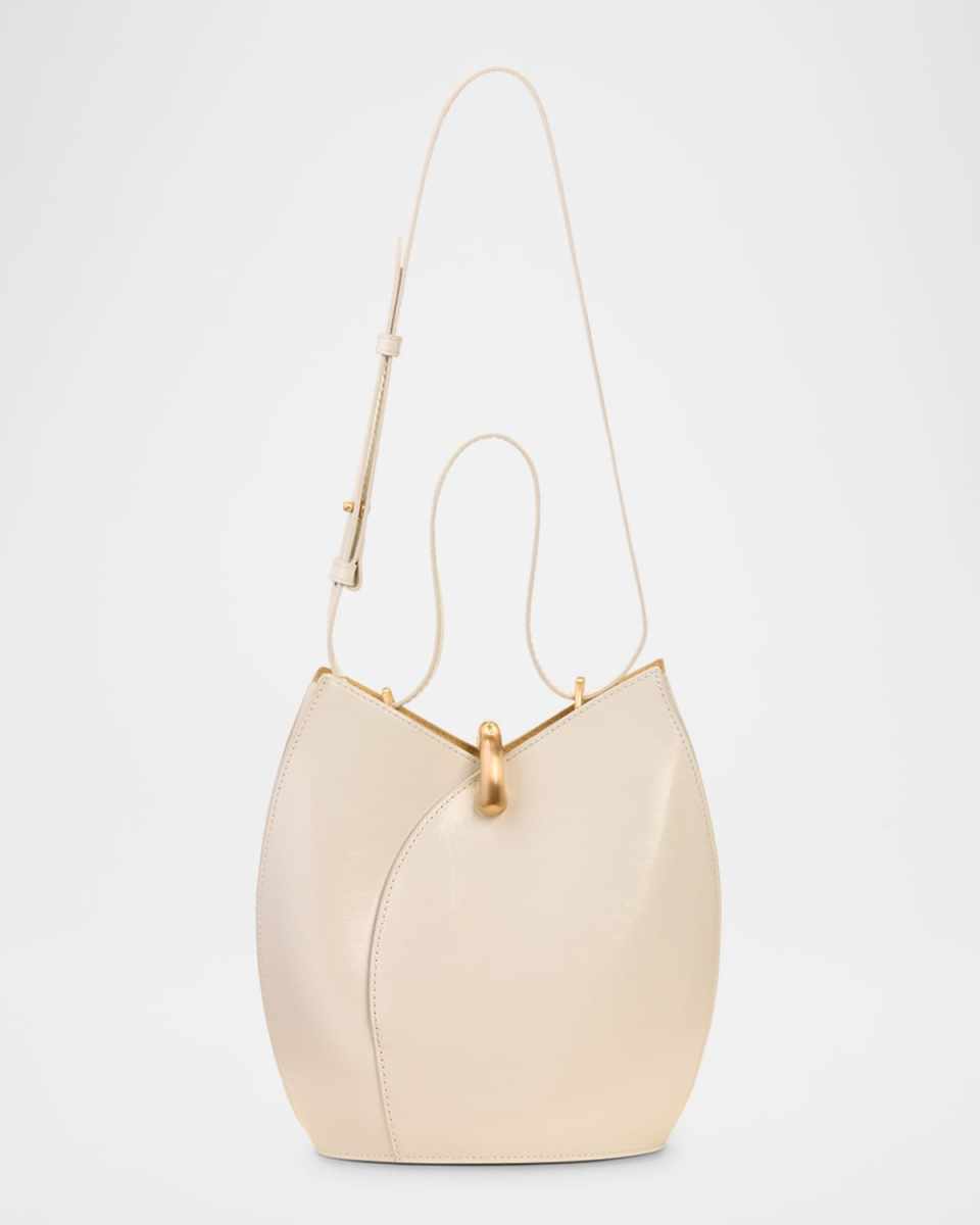 Giada Ring Leather Shoulder Bag